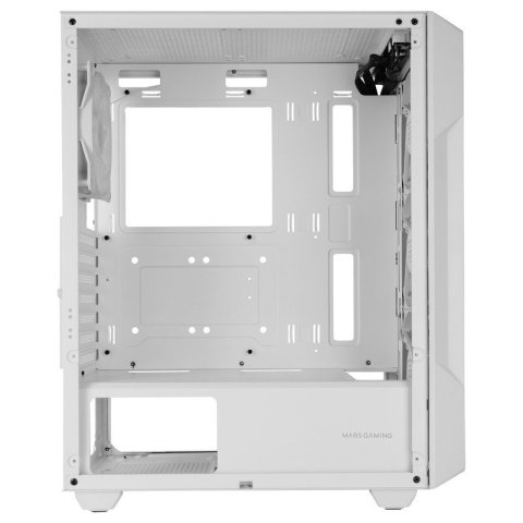 Caja Atx Mars Gaming Mcgeo Frontal Blanco De...