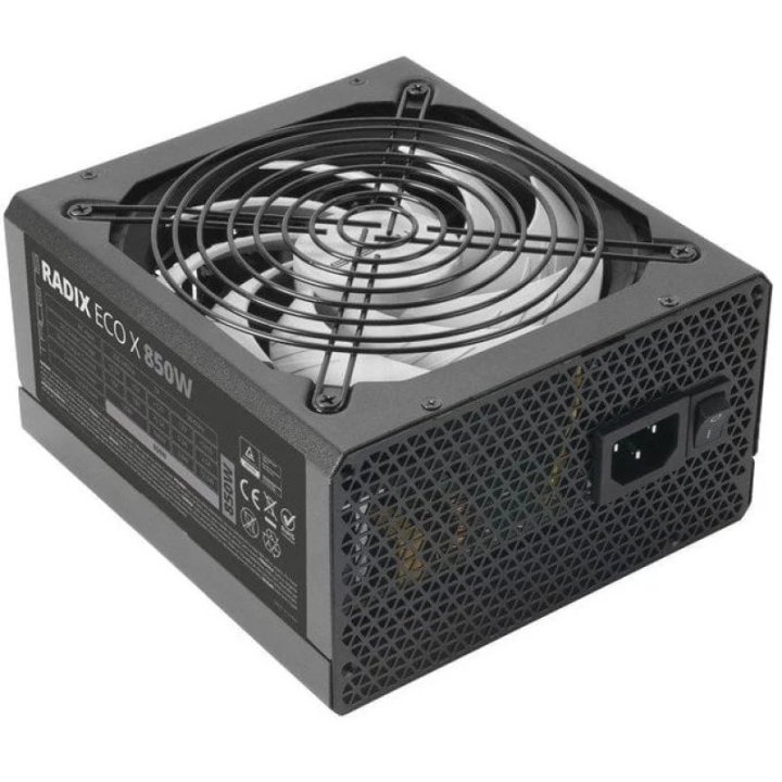 Fuente De Alimentacion Tacens Radix Eco X 850w Apfc 87 % Eficiencia Vent 140mm 10db Haswell