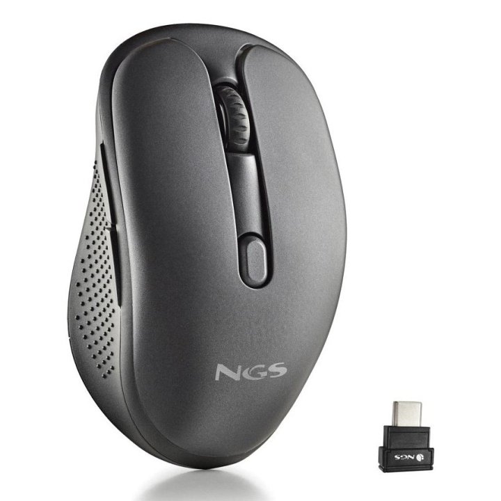 Mouse Ngs Optico Evo Jot Inalambrico Recargable Multimode Usb-c