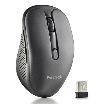 Mouse Ngs Evo Peep Laser Inalambrico Multimodo Recargable  Y Silencioso