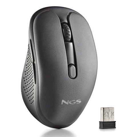 Mouse Ngs Optico Evo Spook Inalambrico Recargable Multimodo Usb-a