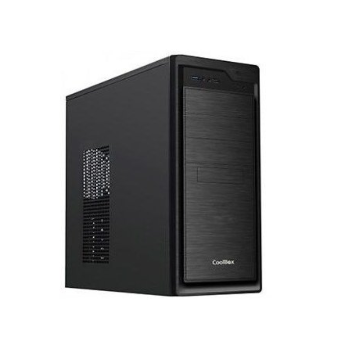 Caja Atx Coolbox F800 Color Antracita Usb 3.0 Sin Fuente De Alimentacion