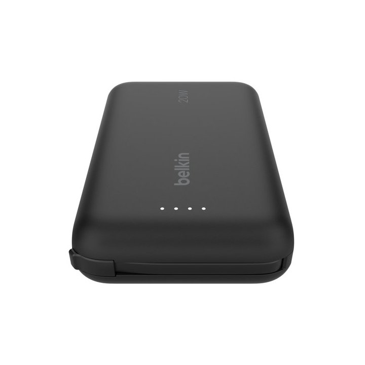 Powerbank Belkin Bpb021hqbk Boostcharge 10,000 Mah Con Cable Integrado Charge Usb-c 20w Negro