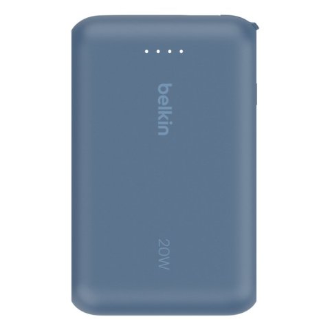 Powerbank Belkin Bpb021hqbl Boost Charge 10,000 Mah Con Cable Integrado Charge Usb-c 20w Azul