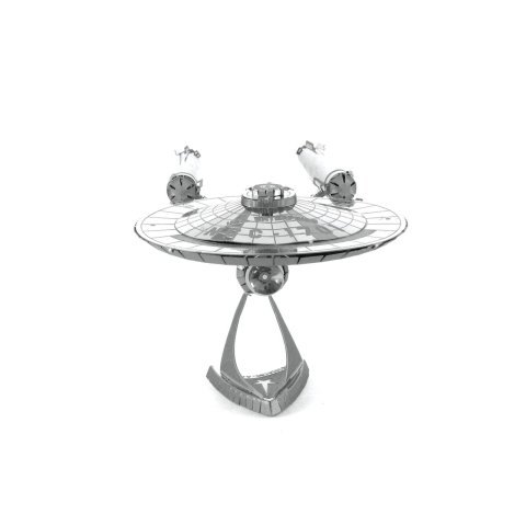 Maqueta 3d Metal Fascinations Star Trek Uss Enterprise Ncc-1701 Montaje Sin Pegamento Ni Soldadura