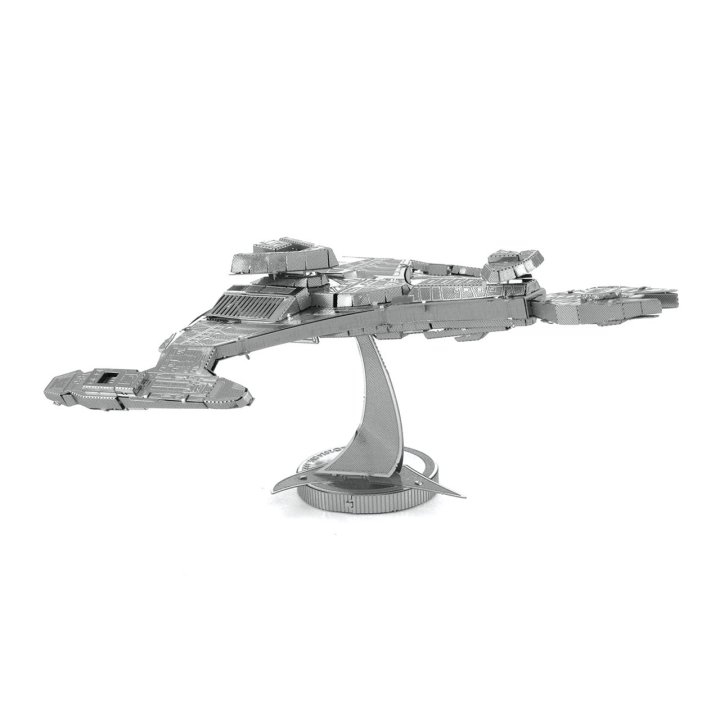 Maqueta 3d Metal Fascinations Star Trek Klingon Vor'cha Class  Montaje Sin Pegamento Ni Soldadura 