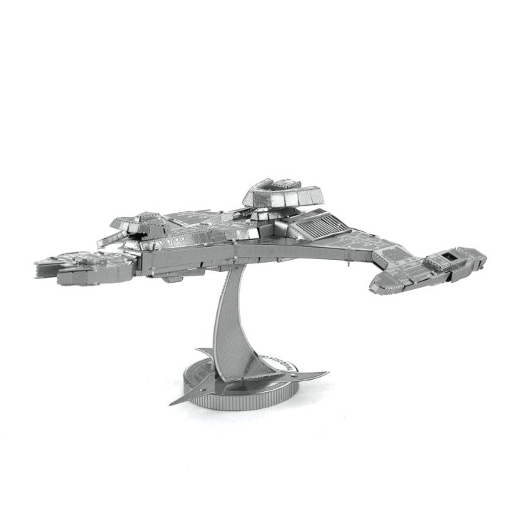 Maqueta 3d Metal Fascinations Star Trek Klingon Vor'cha Class  Montaje Sin Pegamento Ni Soldadura 