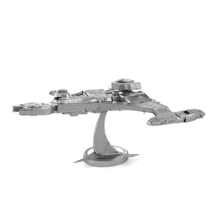 Maqueta 3d Metal Fascinations Star Trek Klingon Vor'cha Class  Montaje Sin Pegamento Ni Soldadura 