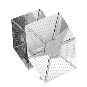 Maqueta 3d Metal Fascinations Star Wars Imperial Tie Fighter Montaje Sin Pegamento Ni Soldadura 2