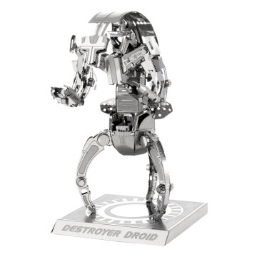 Maqueta 3d Metal Fascinations Star Wars Droide Modelo Droideka Montaje Sin Pegamento Ni Soldadura