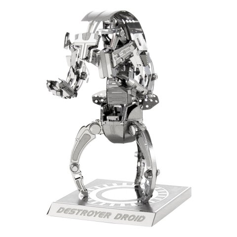 Maqueta 3d Metal Fascinations Star Wars Droide Modelo Droideka Montaje Sin Pegamento Ni Soldadura