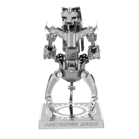 Maqueta 3d Metal Fascinations Star Wars Droide Modelo Droideka Montaje Sin Pegamento Ni Soldadura