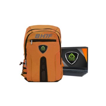 Mochila Gaming Keep Out Bk7 Full Orange Para Portatiles 15,6" Con Multiples Bolsillos 2
