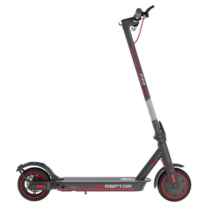 Patinete Aiwa Raptor F22-700 85 Doble Freno Neumatico 8.5" Motor 700w Bateria 10ah 30km Autonomia