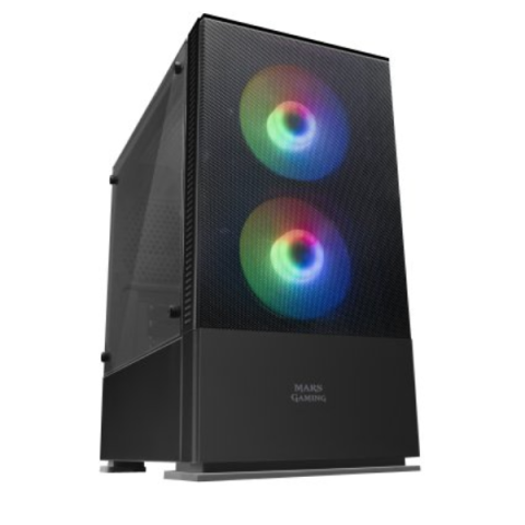Caja Microatx Gaming Mars Gaming Mcz Black...
