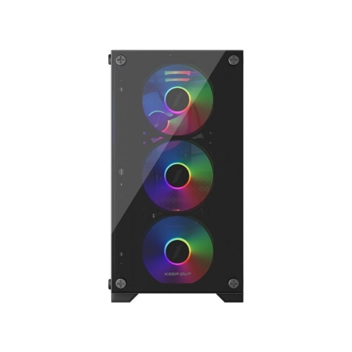 Caja Microatx Keep Out Xc-201 Glass 1x3.5”...
