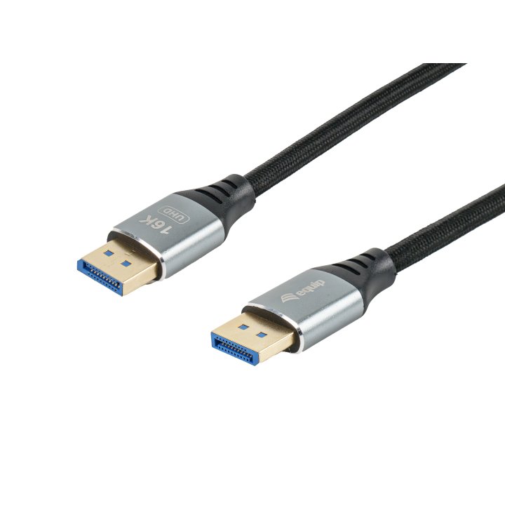 Cable Displayport A Displayport Premium 2,1 Equip 119282 2m 16k 60hz 54gps Aluminio