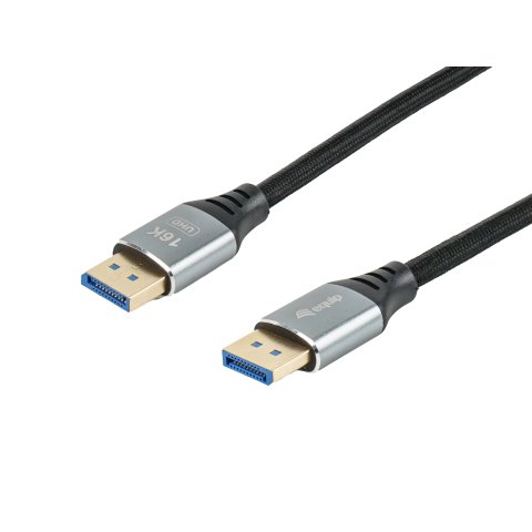 Cable Displayport A Displayport Premium 2,1 Equip 119282 2m 16k 60hz 54gps Aluminio