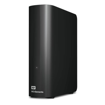 Disco Duro Externo Western Digital Elements 3.5" 2tb Usb 3.2 Negro Wdbwlg0220hbk