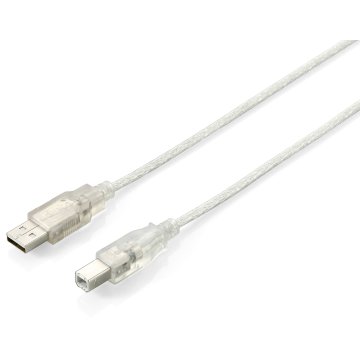 Cable Usb-a  2.0 Equip Tipo A - B   Transparente 3
M                                             