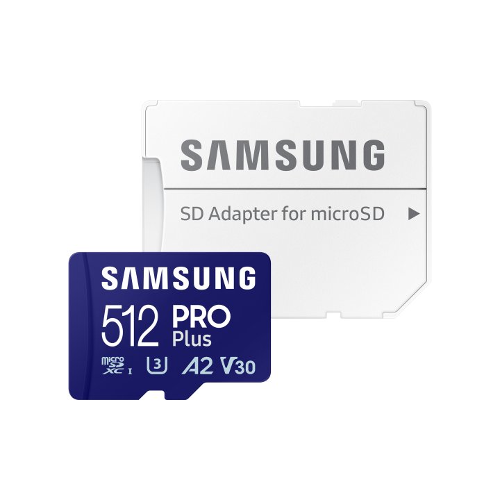 Memoria Sd Micro 512gb Samsung Sdxc Pro Plus Clase V30 Con Adaptador A Sd Mb-md512sa eu