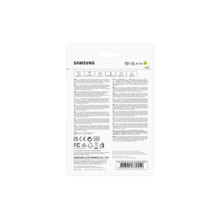 Memoria Sd Micro 512gb Samsung Sdxc Pro Plus Clase V30 Con Adaptador A Sd Mb-md512sa eu