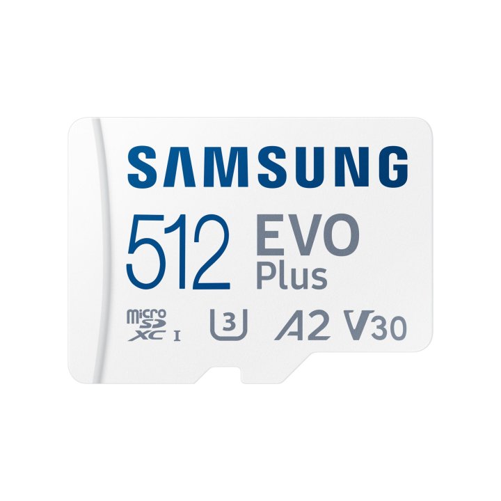 Memoria Sd Micro 512gb Samsung Sdxc Evo Plus Clase 10 Con Adaptador A Sd Mb-mc512sa eu