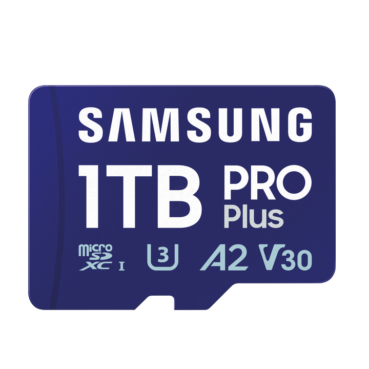 Memoria Sd Micro 1tb Samsung Sdxc Pro Plus Clase V30 Con Adaptador A Sd Mb-md1t0sa/eu