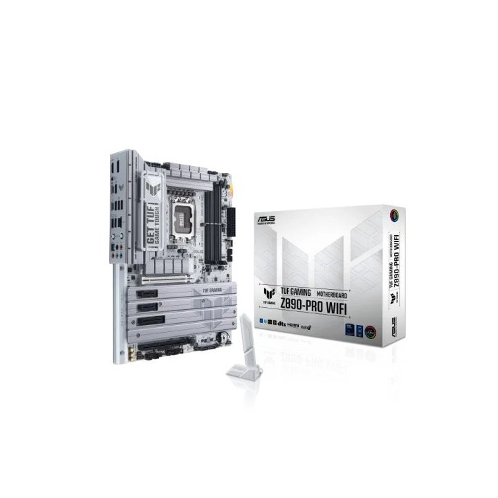 Pb Asus Tuf Gaming Z890-pro Wifi  Skt Lga1851 4xddr5 9066mhz 1xdp 1xhdmi 4xm.2 2xthunderbolt 4xusb-clan 2.5 Wifi7