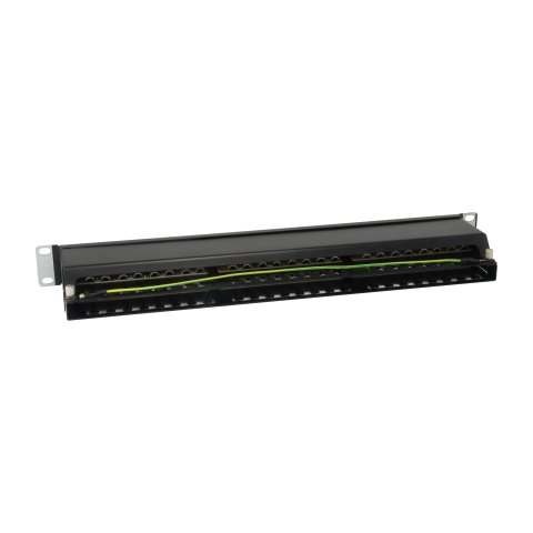 Patch Panel 48 Puertos Categoria 6 Apantallado  1u Color Negro Equip 326449