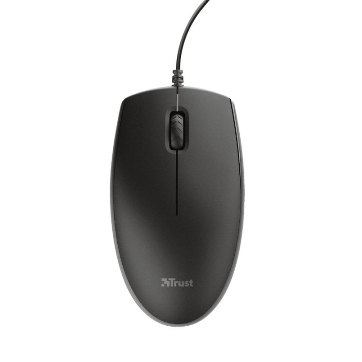 (km0) Teclado Y Mouse Trust Tkm-250 Silencioso Resistente A La Caida De Liquidos Cable 1.8m Cash30