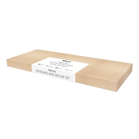(km0) Teclado Y Mouse Trust Tkm-250 Silencioso Resistente A La Caida De Liquidos Cable 1.8m Cash30