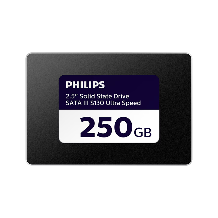 Disco Ssd Sata3 250gb Philips Fm25ss130b S130 Ultra Speed Lectura 550mb/s Escritura 500mb/s Fm25ss130b
