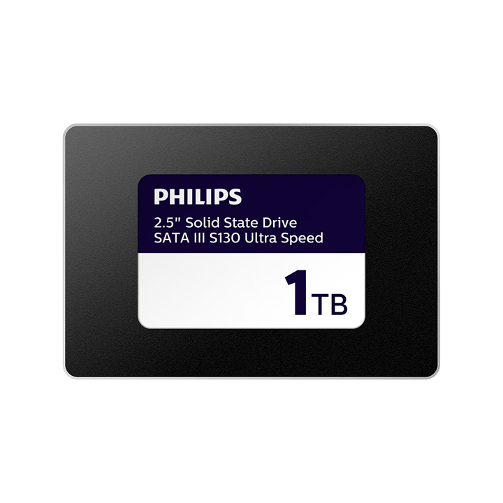 Disco Ssd Sata3 1tb Philips Fm01ss130b S130 Ultra Speed Lectura 550mb/s Escritura 520mb/s 