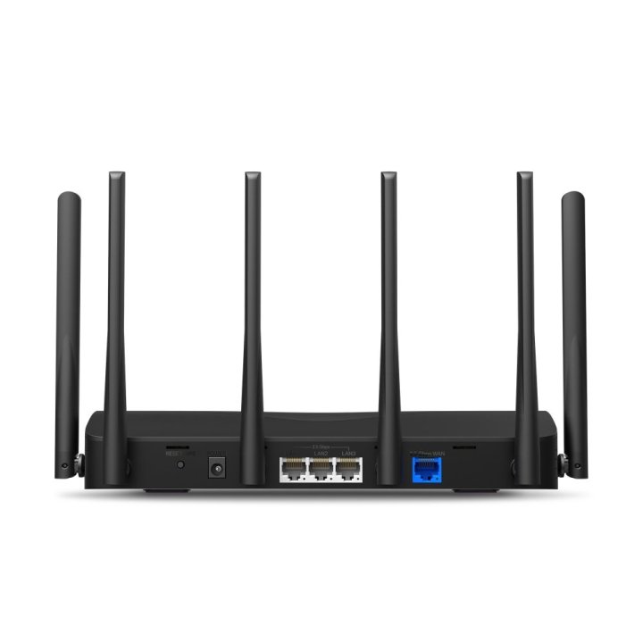 Router Wifi 7 Triple Banda Mercusys Mr47be Wifi 7 Be9300 4p 2,5g 6 Antenas De Alta Ganancia Easymesh