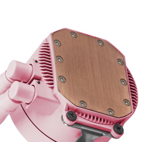 Sistema De Refrigerancion Liquida Mars Gaming Ml-one120 Pink 12x12 Iluminacion Frgb Tpd 200w Para Procesadores Intel Y Amd