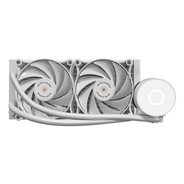Sistema De Refrigeracion Liquida Profesional Mars Gaming Mlpro240w Blanco 2x120mm Fdb Cobre Intel Am