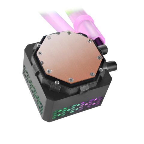 Sistema De Refrigeracion Liquida Mars Gaming Ml-ultra240 Black 2x12cm Iluminacion Argb (adressable) Tpd 500w Para Procesadore