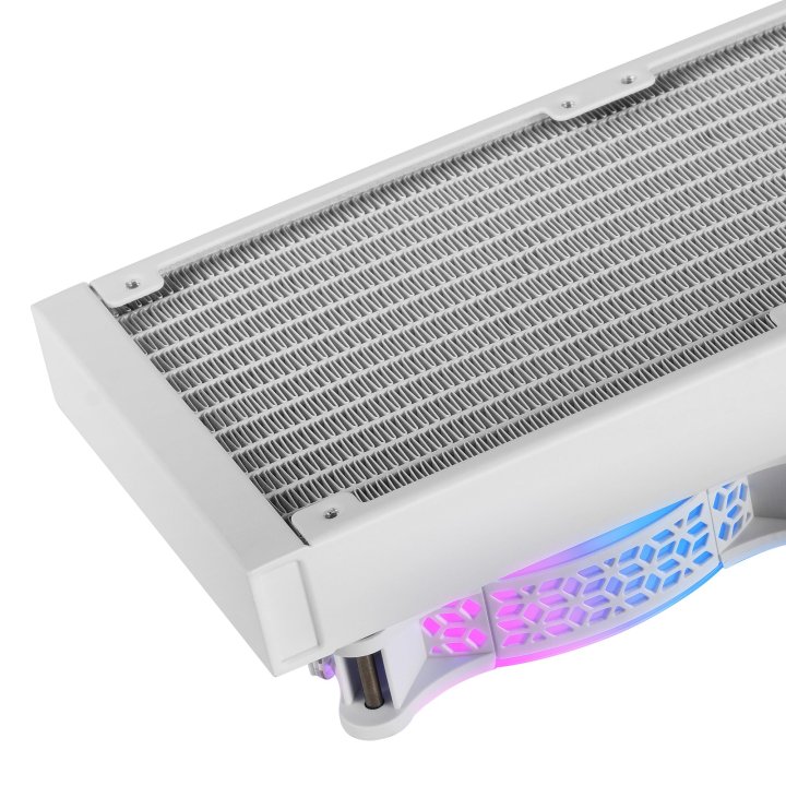 Sistema De Refrigeracion Liquida Mars Gaming Ml-ultra360 White 3x12cm Iluminacion Argb (adressable) Tpd 650w Para Procesadore