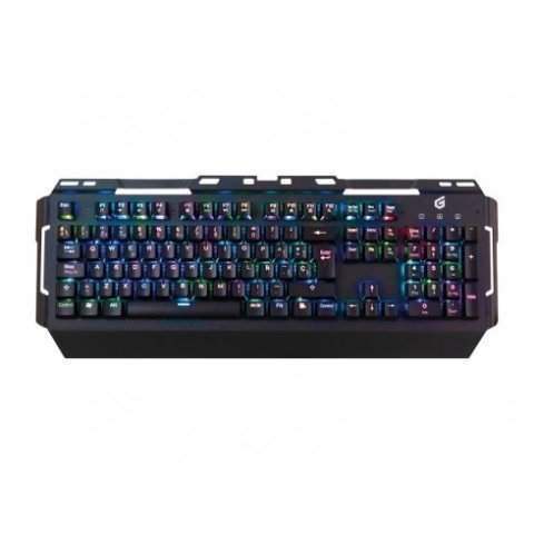 Teclado Gaming Mecanico Conceptronic Kronic01 Retroiluminado Rgb Usb 8 Teclas Programables