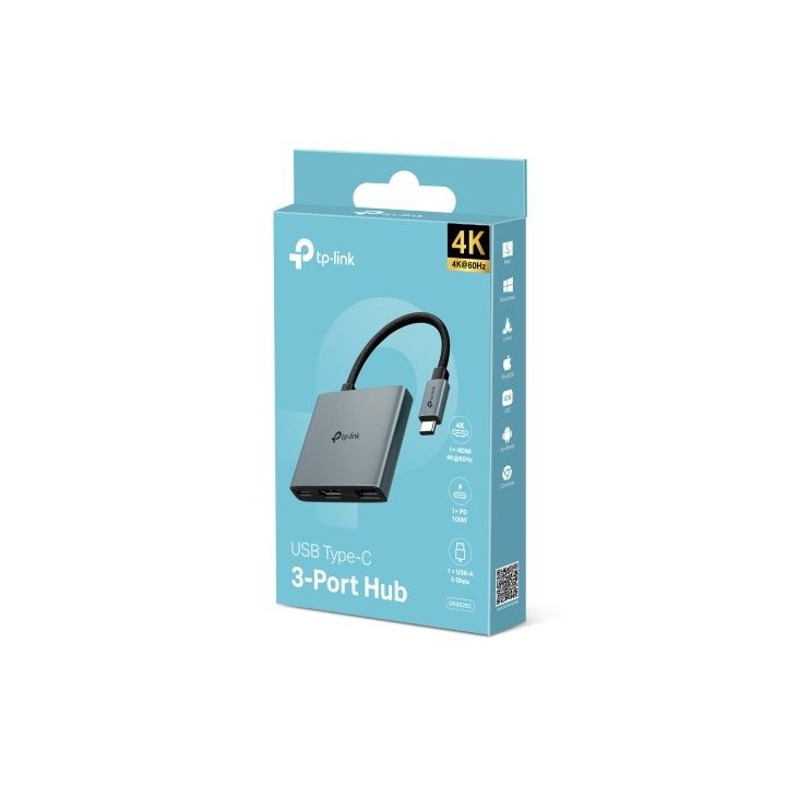 Adaptador Usb-c Tp-link Uh3020c A 1xhdmi Hembra...