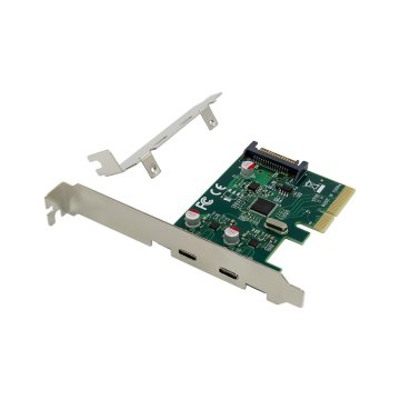 Controladora Pcie Conceptronic Emrick13g Pcie X4 2xusb-c 10gb s