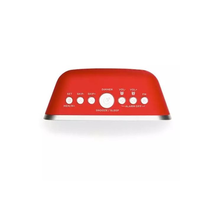 Radio Despertador Aiwa Cru-19 Red 2 Puertos Usb...