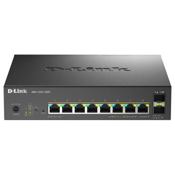 Switch Gestionable D-link Dms-1250-10spl 8x Multigigabit 2.5g Poe+ 2x10g Sfp+ 120w