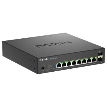 Switch Gestionable D-link Dms-1250-10spl 8x Multigigabit 2.5g Poe+ 2x10g Sfp+ 120w 2