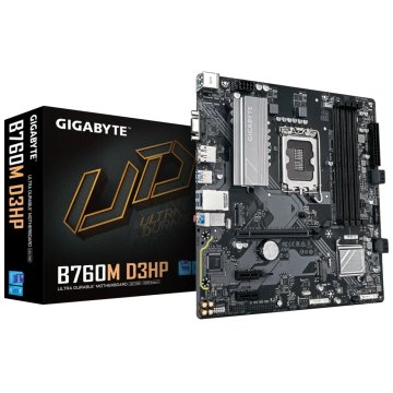 Pb Gigabyte B760m D3hp M-atx Skt 1700 4xddr5 5600mhz Dp Hdmi Vga Lan 2xm.2 1xusb-c