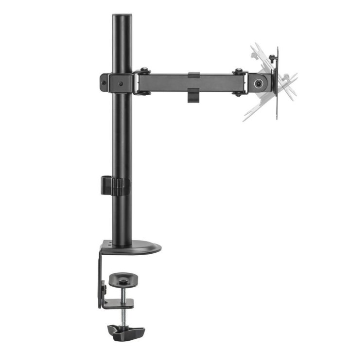 Soporte De Mesa Equip 650156 Para 1 Pantalla 17"-32" De Brazo Inclinable Y Giratorio 360§ Max. Vesa 100x100 Hasta 9kg