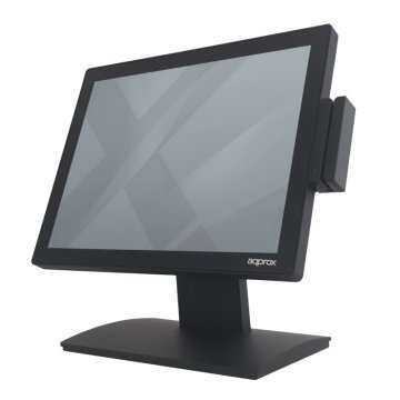 Ordenador Tpv Approx Apptpv04capvfd Negro 15" Tactil Resistiva 1024x768 Intel Celeron N5105 4gb Ddr4m.2 64gb Lector De Tarjet