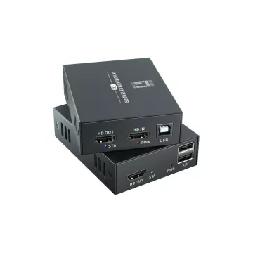 Extensor Hdmi 4k + Usb Sobre Cat6 Hasta 100 Metros Level...