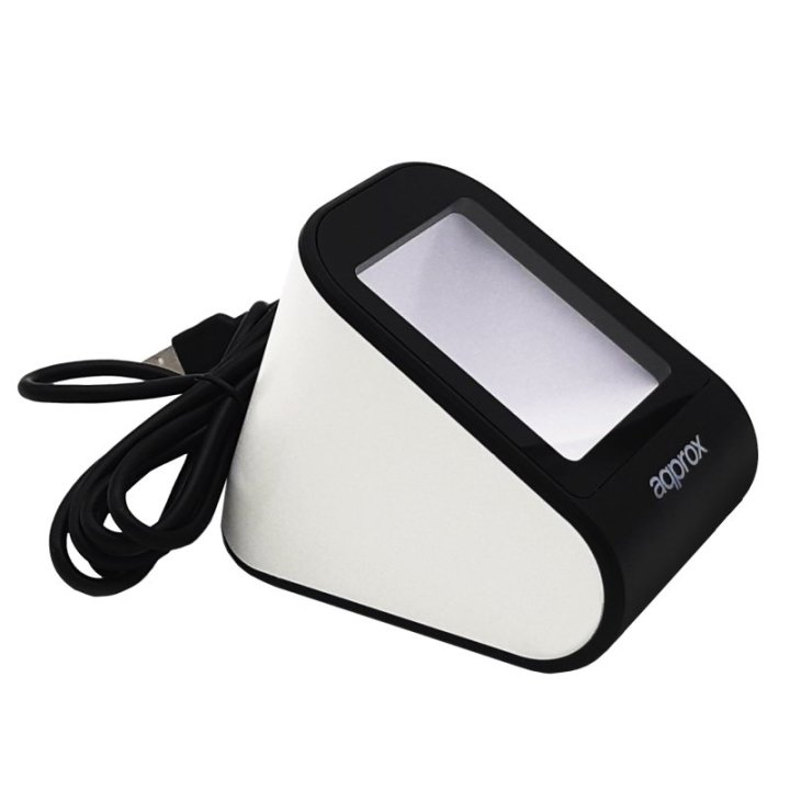 Scanner Codigo De Barras Sobremesa Approx Appls20desk+ 1d 2d Alto Brillo 5600k Leds Conexion Usb